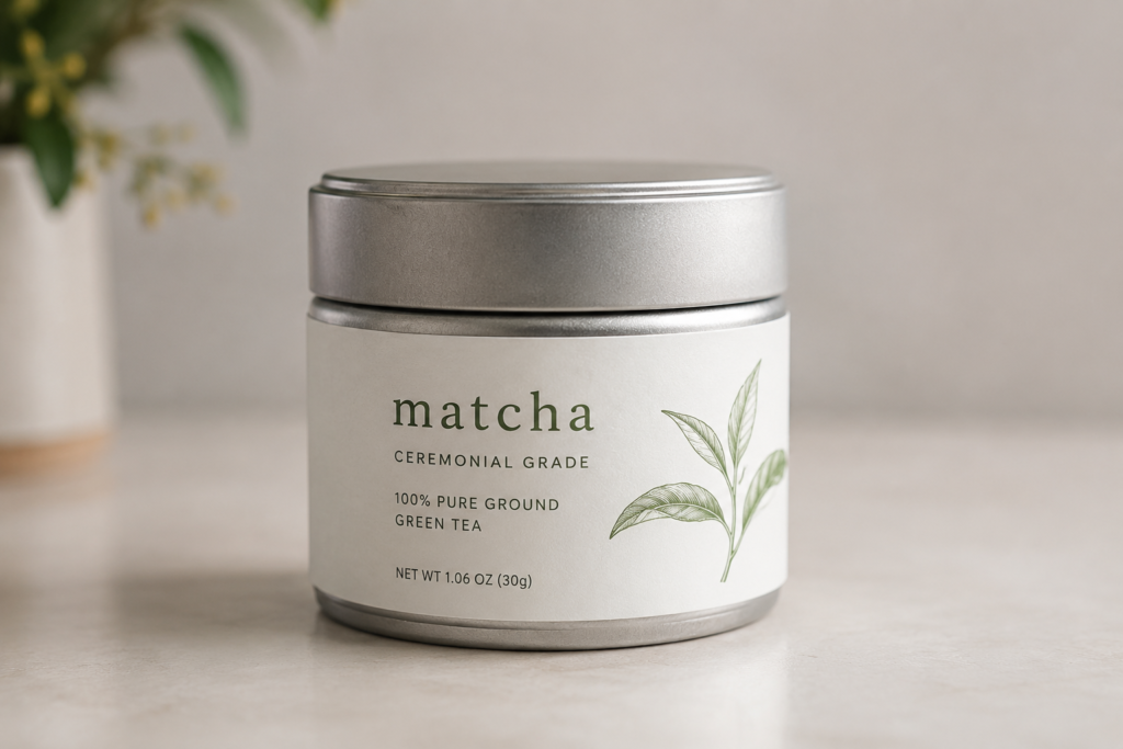 Private Label and Custom Branded Matcha Packaging